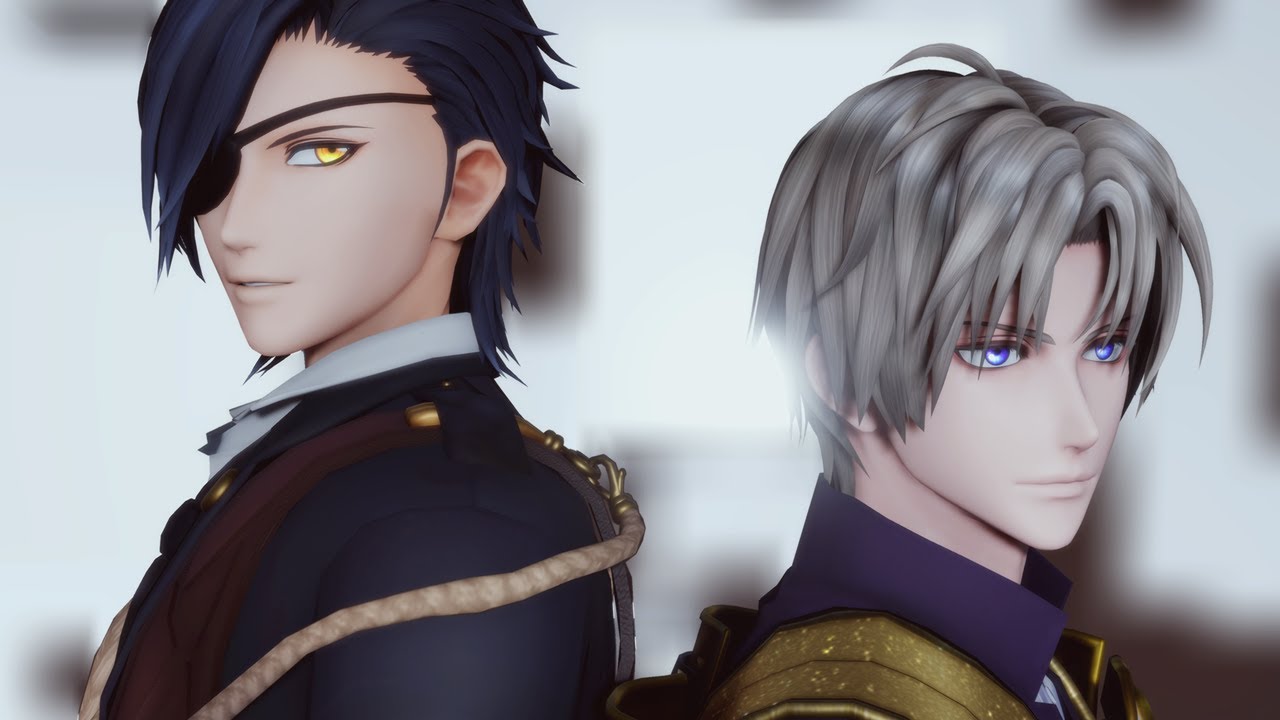【MMD刀剣乱舞】スーサイドパレヱド【sam式燭台切光忠/たかき式へし切長谷部】