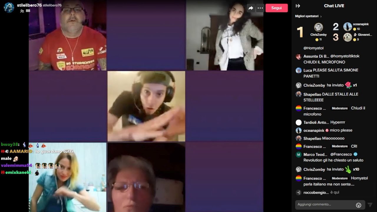 Homyatol si imbuca nel party migliore di Tik Tok