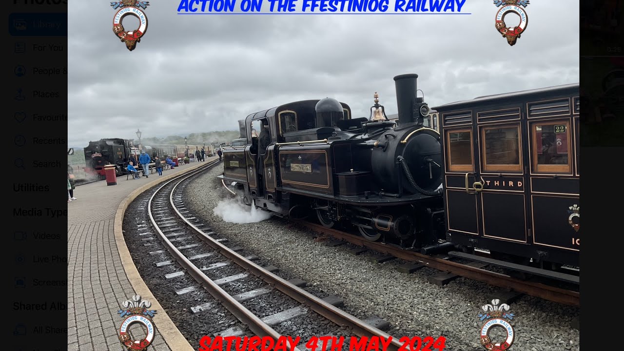 Action On The Ffestiniog Railway: Saturday 4th May 2024