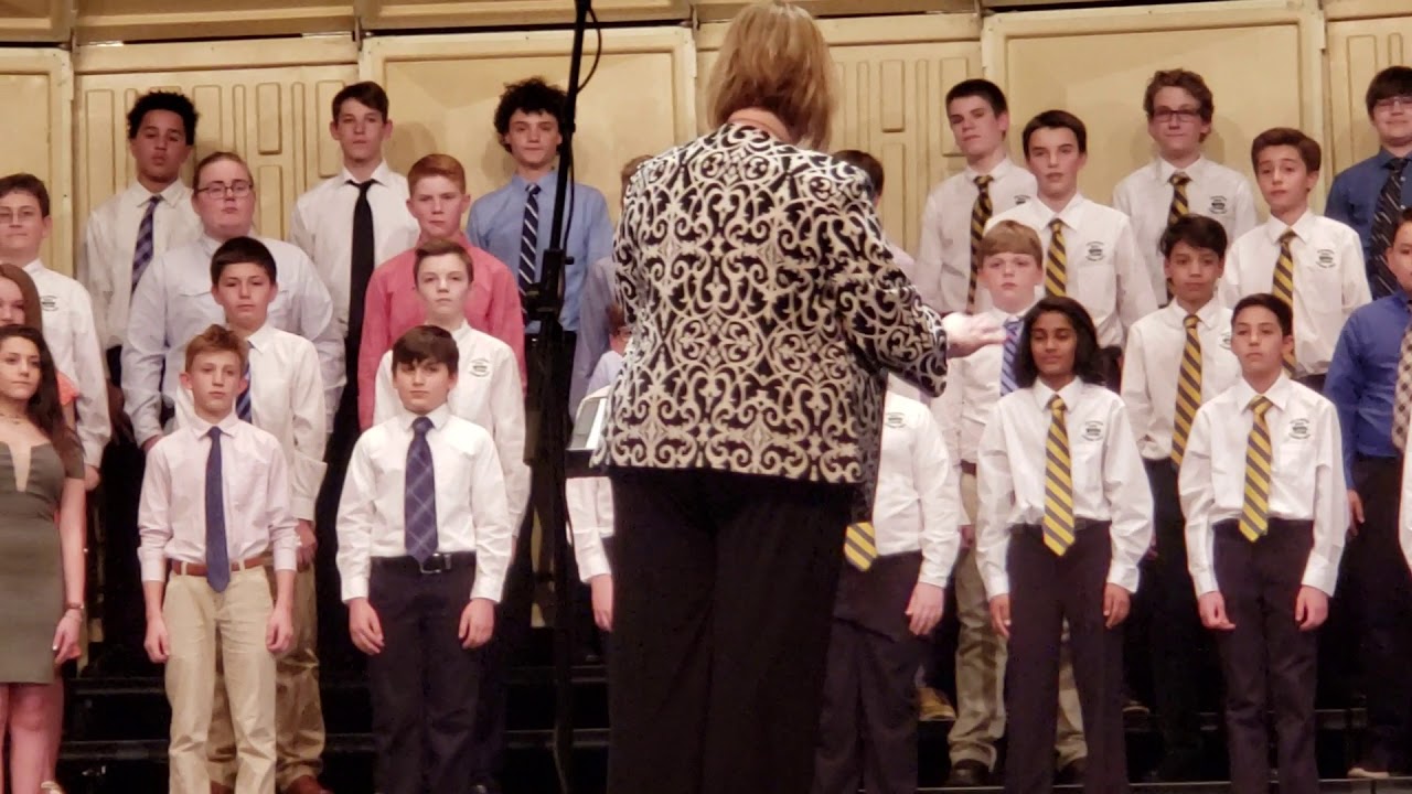 Sycamore Jr. High spring choir concert