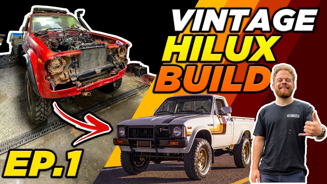 ICONIC Toyota HiLux RESTORATION! Jocko's DREAM 4WD build Ep. 1