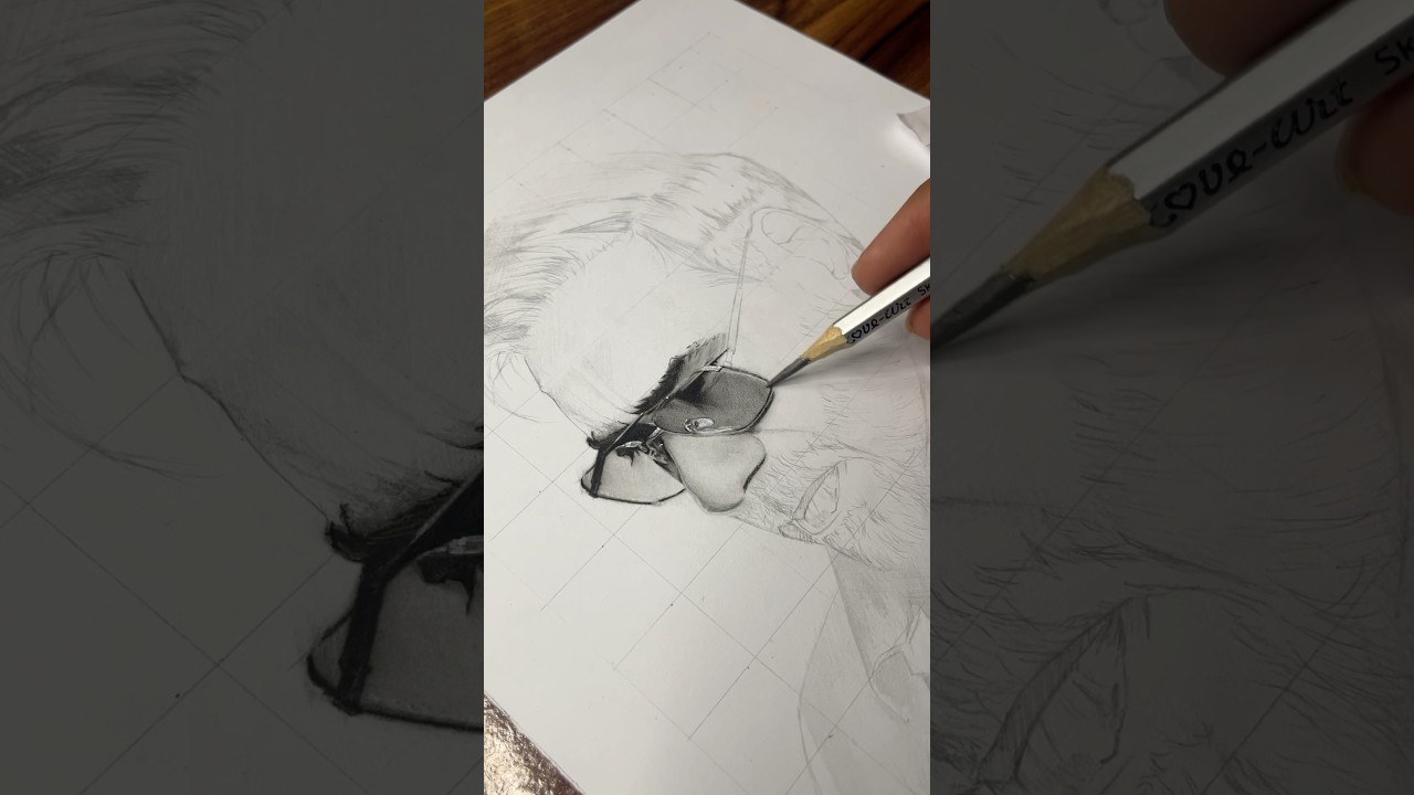 Drawing of Ajay Devan #drawing #shorts