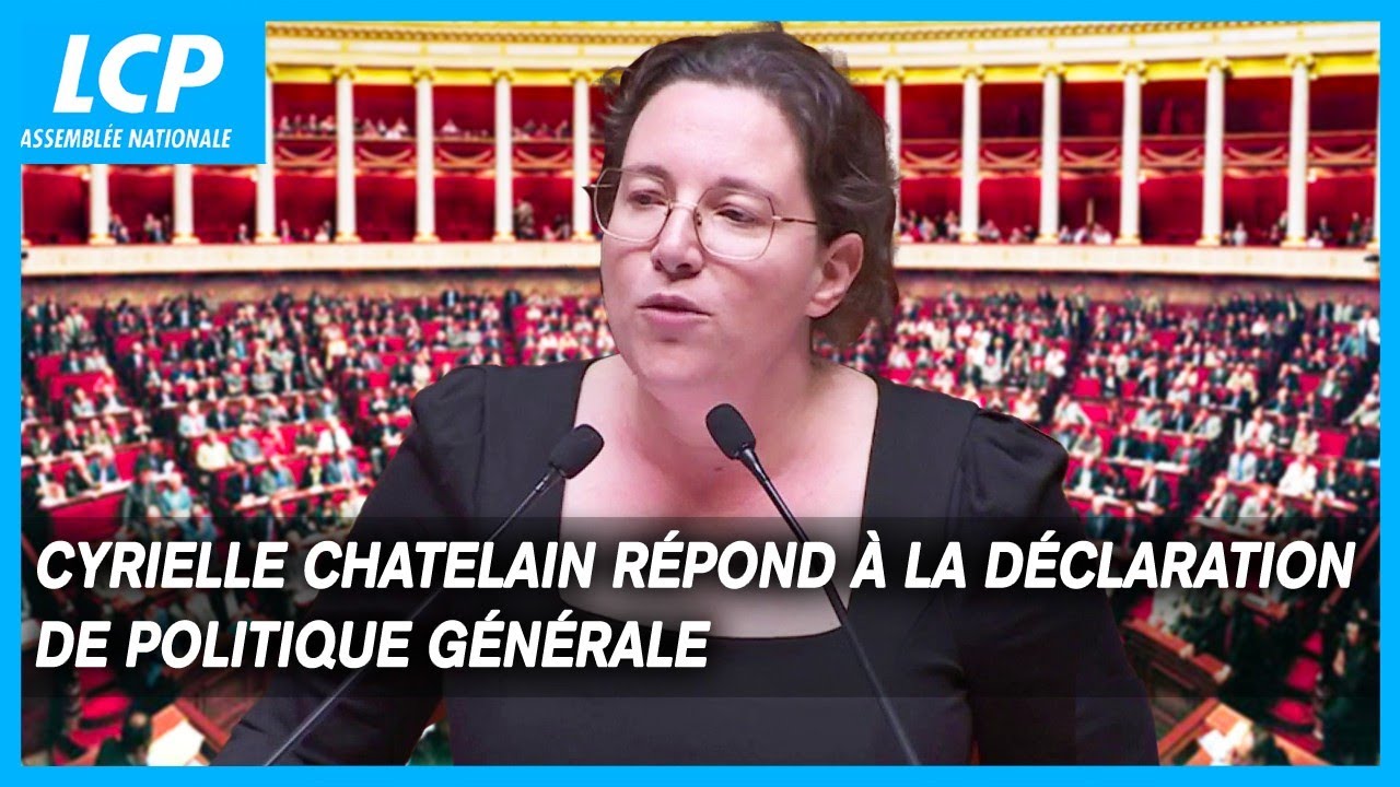 Cyrielle Chatelain r&eacute;pond &agrave; la d&eacute;claration de politique g&eacute;n&eacute;rale de S&eacute;bastien Lecornu - 14/10/2025