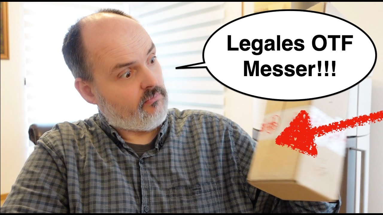 LEGAL! Das erste OTF Messer in Deutschland - klein aber oho...
