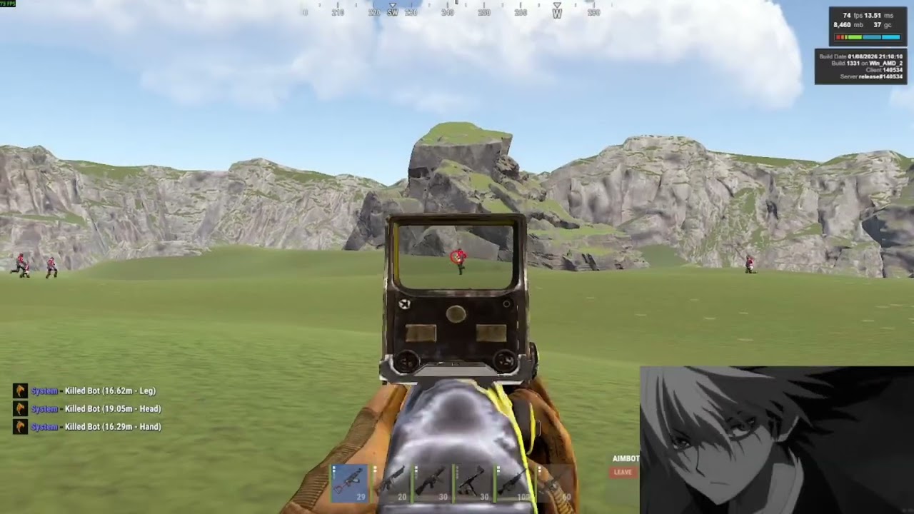 🤍❤️ПВП З КАЛАША В RUST 🤍❤️