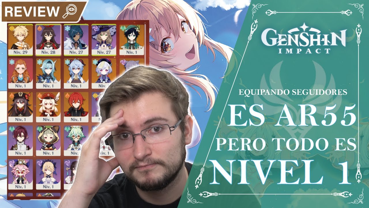 TODO ESTÁ A NIVEL 1!! LA CUENTA MÁS INCREÍBLE QUE JAMÁS VERÁS! | Genshin Impact