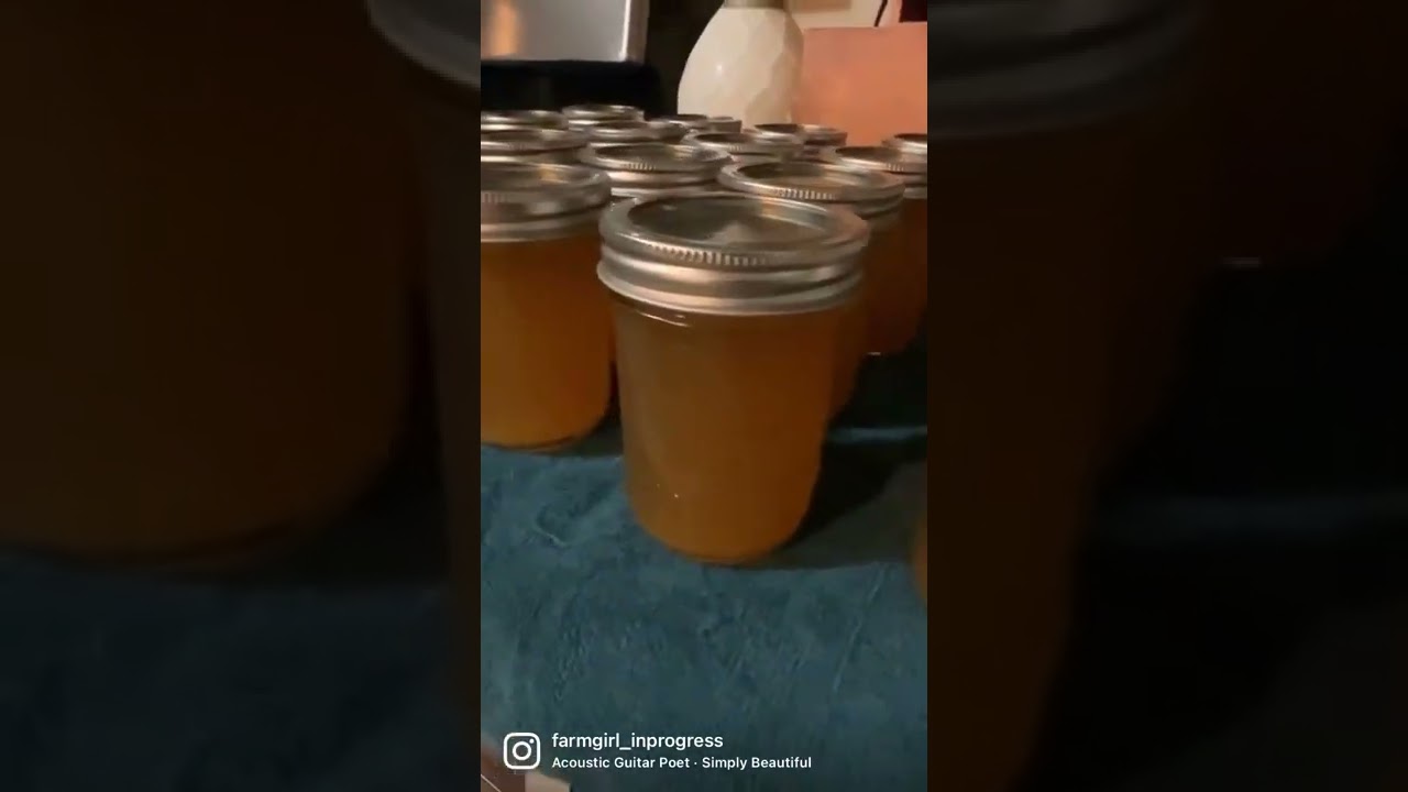 Spent the evening getting my turkey bone broth canned! Delicious!