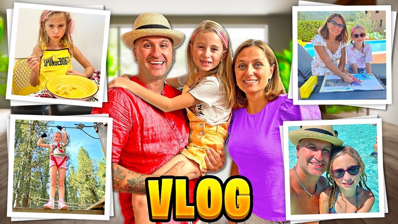 VLOG! INTERA GIORNATA CON PAPÀ SALVO E GIORGIA E MAMMA CINZIA!