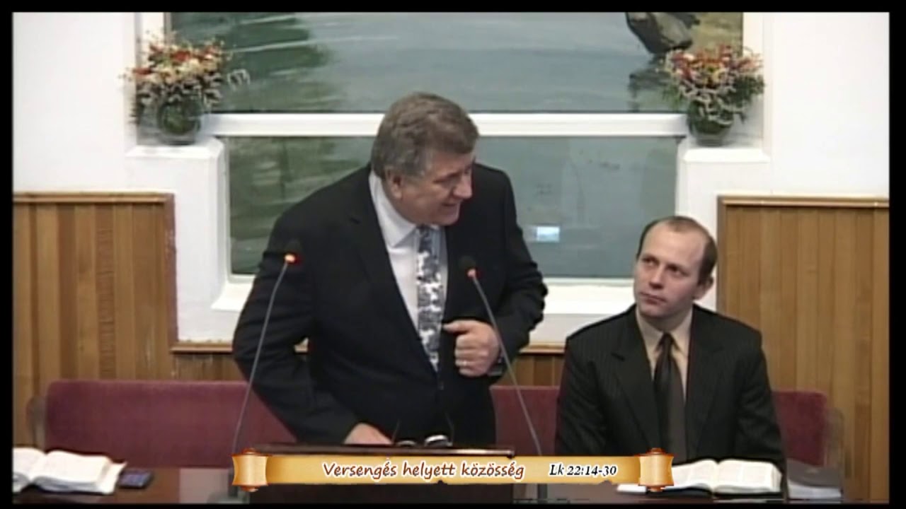 Lk 22,14-30 - Versengés helyett közösség, Borzási István
