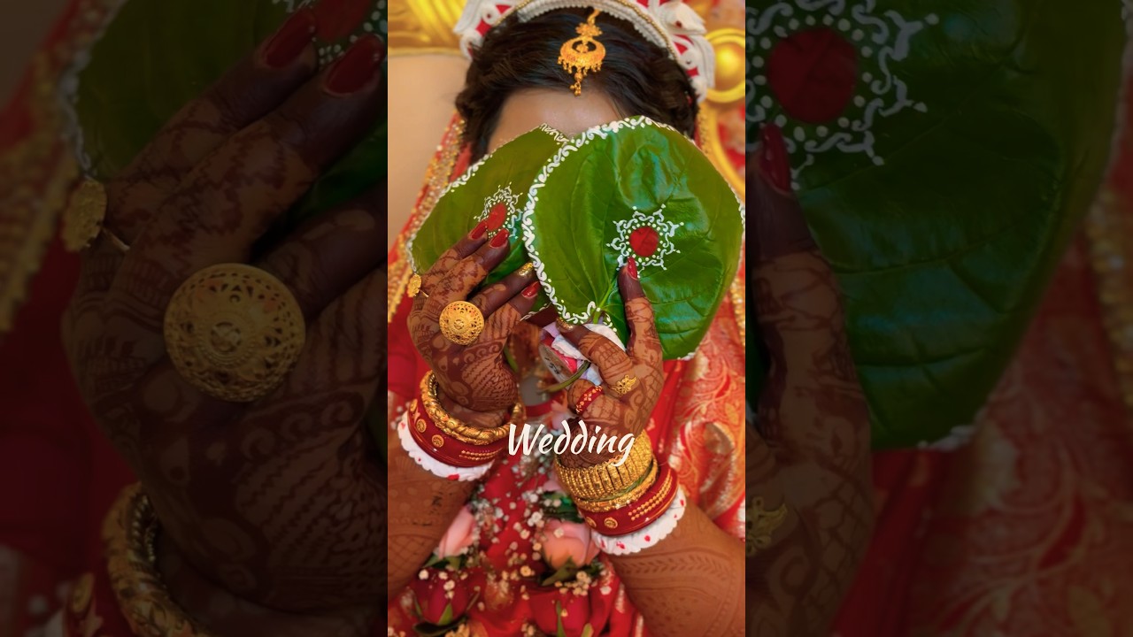 Wedding Night of My Best Friend 🌹 #bengaliweddingvlog #reels #bride #bridalmakeup