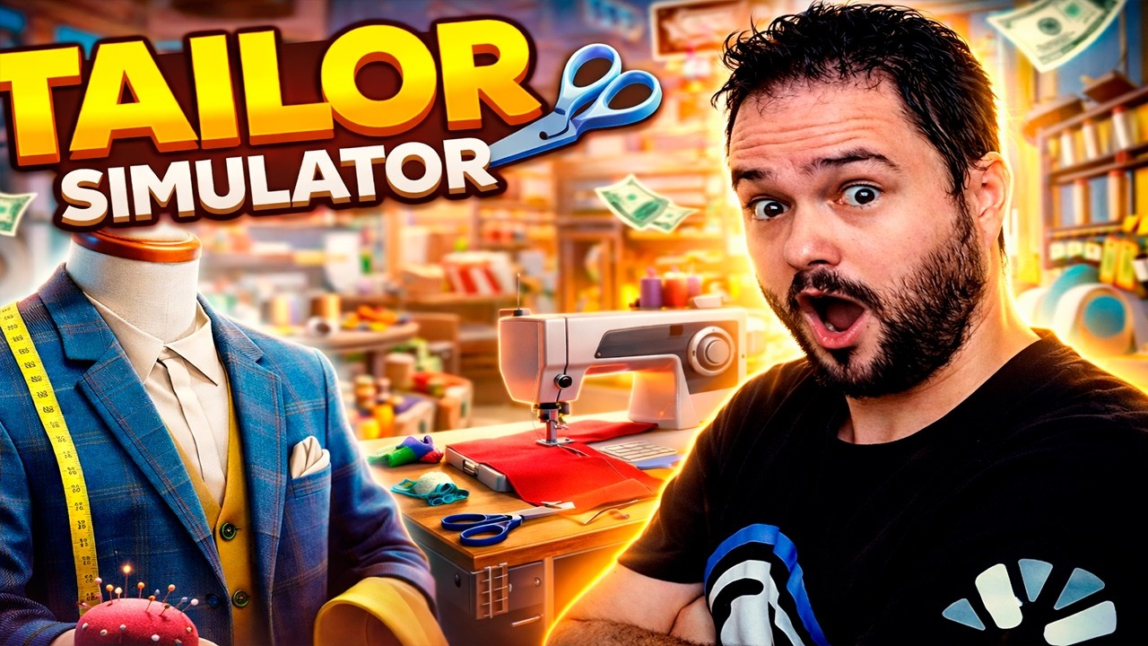 HEREDO UNA SASTRERÍA ASQUEROSA… y los borrachos me hacen RICO en Tailor Simulator