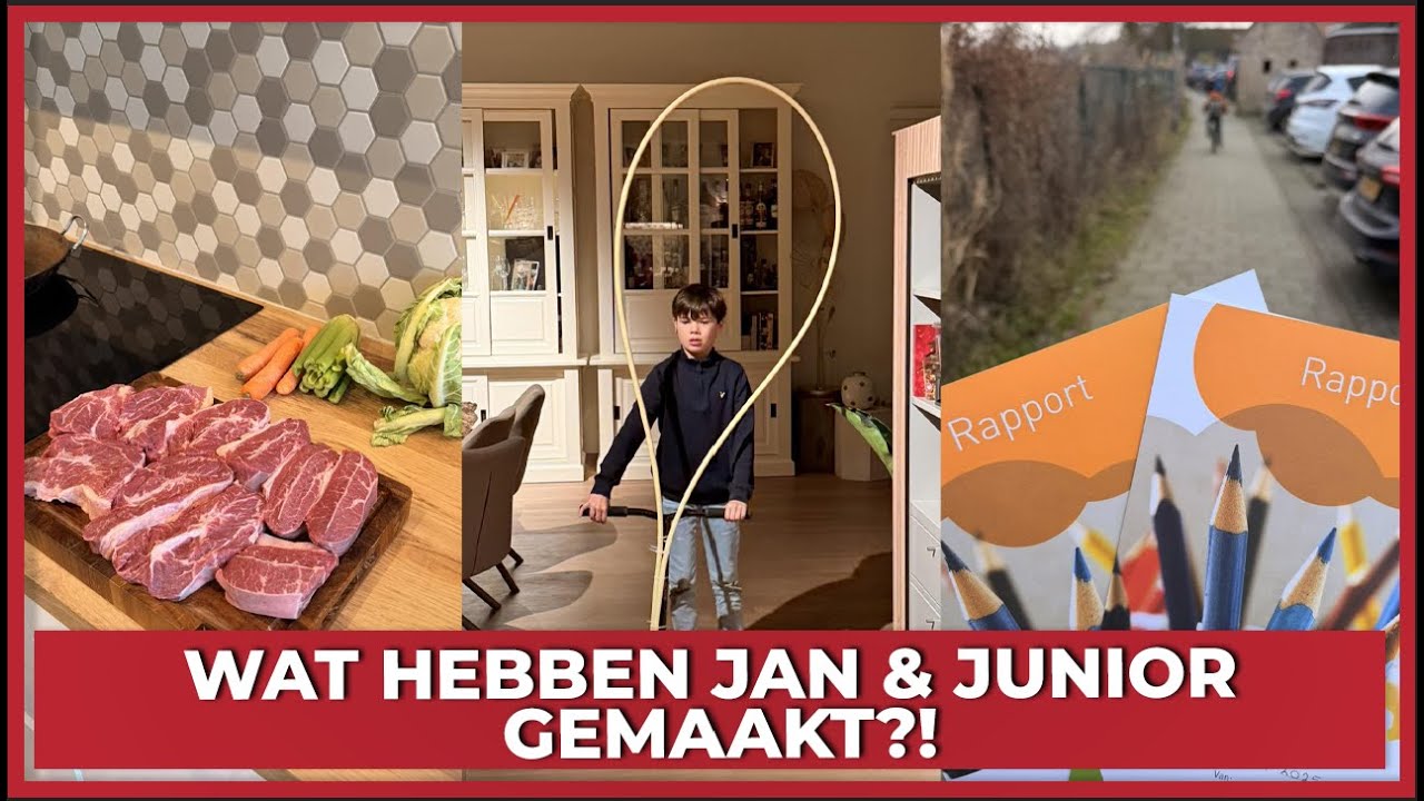 WAT HEBBEN JAN & JUNIOR GEMAAKT?! - #2529