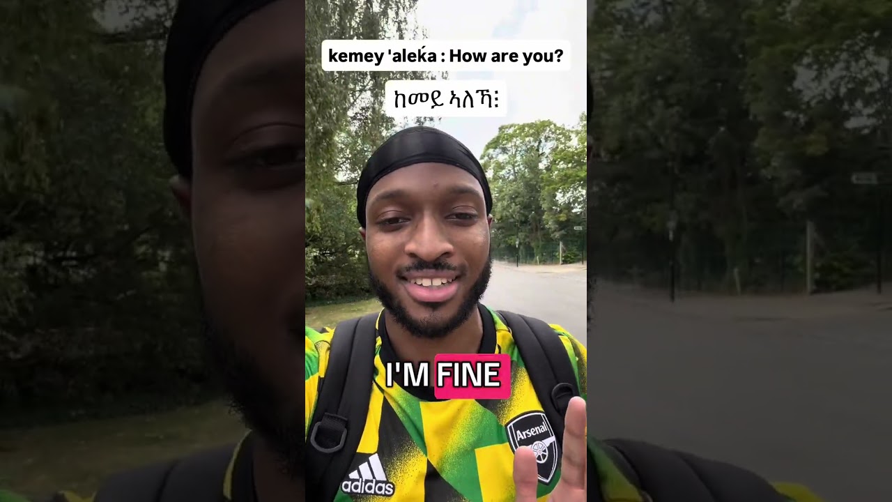 Days 1 - 7 Compilation: Learning a Tigrinya word/phrase until I’m fluent 