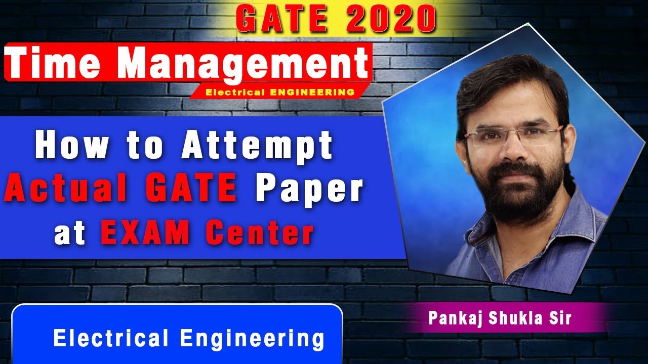 How to attempt Actual GATE Paper I 3 Hour Time Management I Electrical Engineering