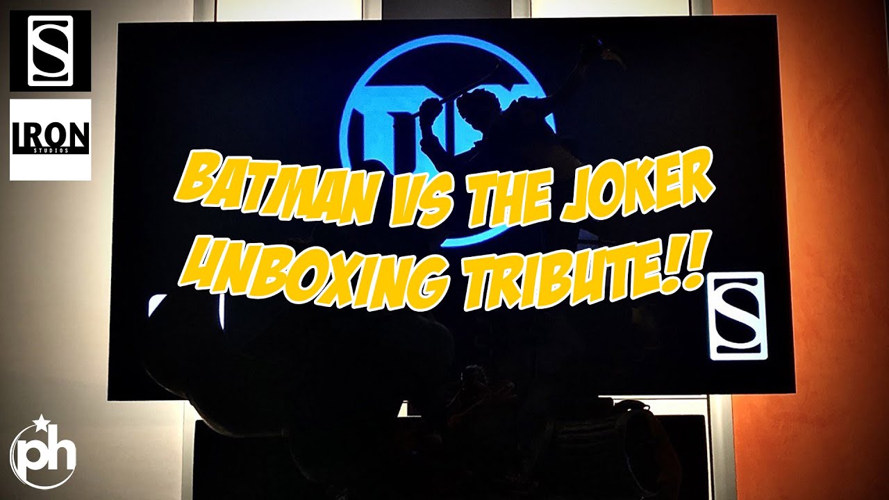 Batman Vs The Joker - Unboxing Diorama by Iron Studios