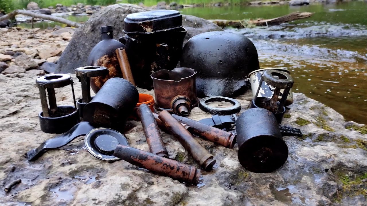 КОП по ВОЙНЕ // ДЕД ХАБАР надавал по ЩАМ!!! Самая ПЕЧАЛЬНАЯ находка 2023... #WW2