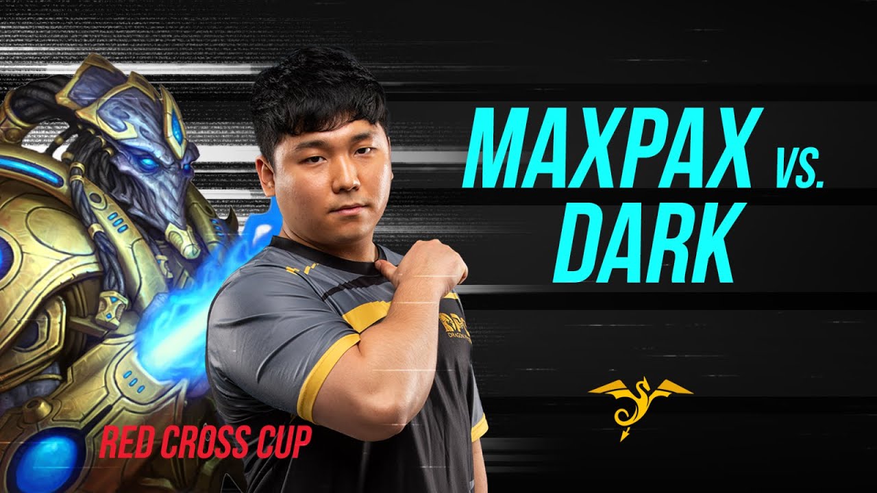 StarCraft 2: MAXPAX vs DARK - Red Cross Cup | Ro8