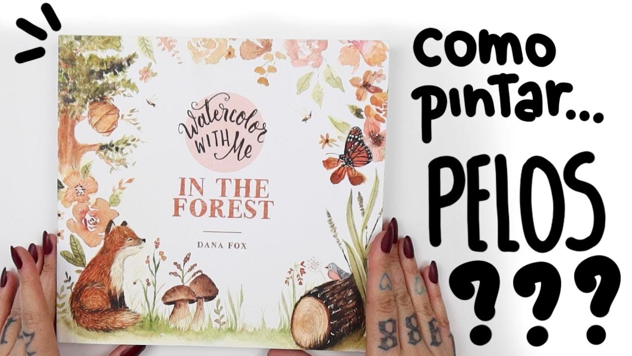 ESSE LIVRO ME MOSTROU PERFEITAMENTE COMO PINTAR....PELOS?