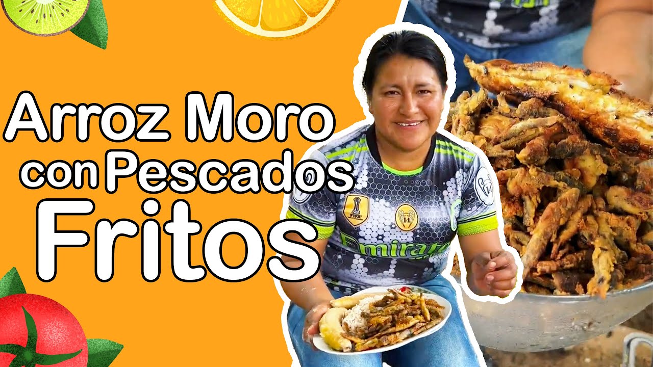 Arroz Moro 😋😋 acomopañado de pesados chiquitos | Receta explicada en 10 MIN