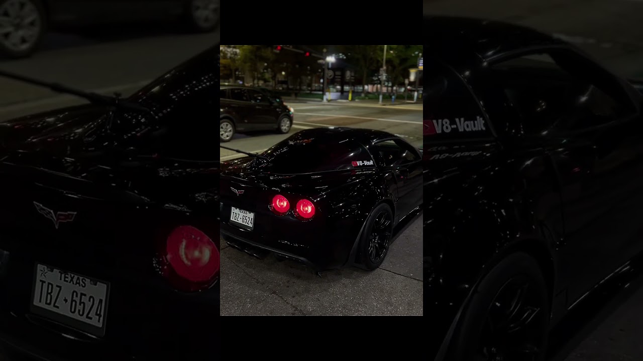 Blacked out C6 #corvettefamily #c6 #c6corvette #cartok #fypage #fypviral #viral #z06nation #cammed