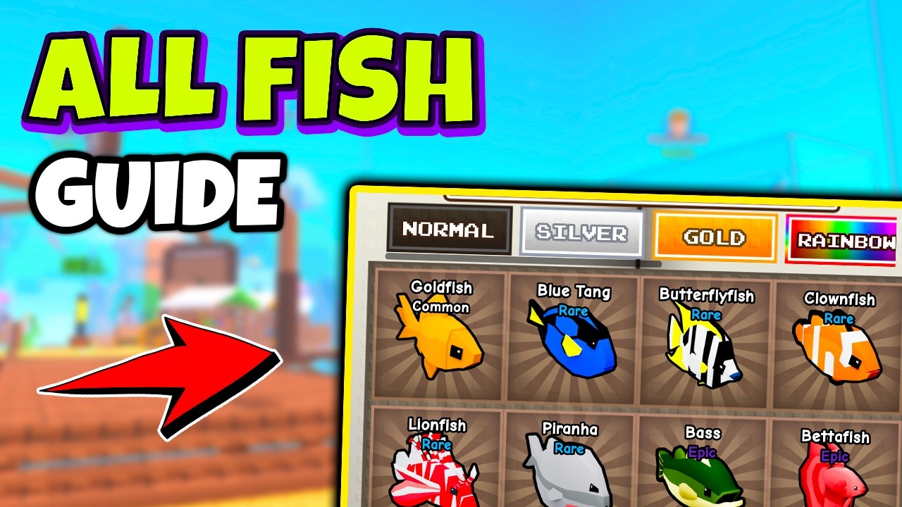 ALL FISH in DIVE DOWN Roblox - Bestiary Spawn Areas and Secret Locations Guide