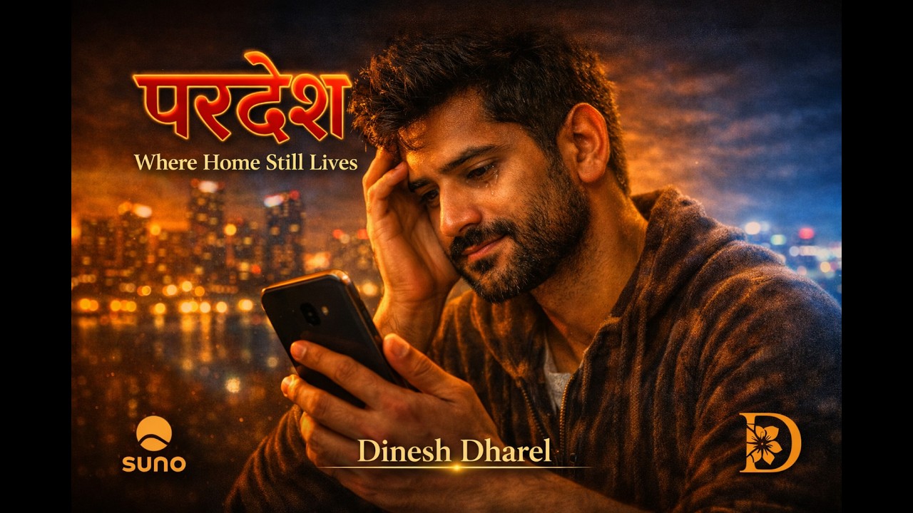  परदेश | Paradesh – A Nepali Indie Folk Song on Distance, Memory & Homesickness | Dinesh Dharel