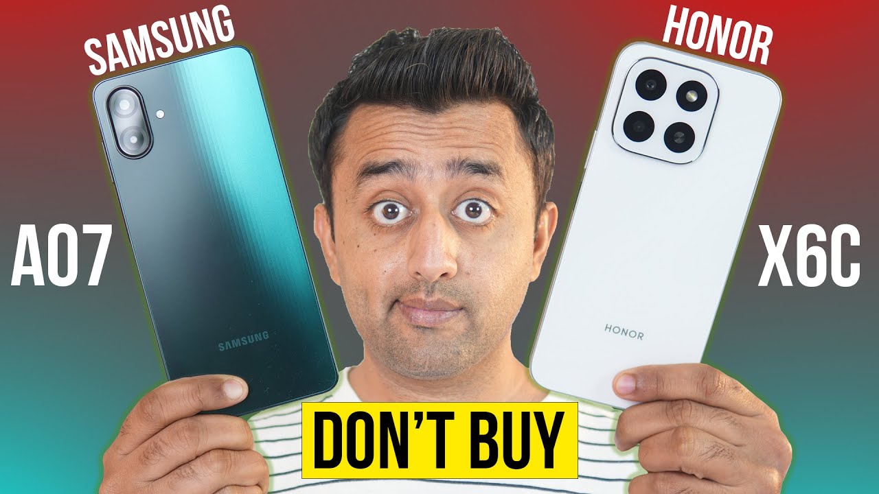 Samsung A07 vs Honor X6C Comparison  ❌  Don't Buy Wrong Phone in 2026