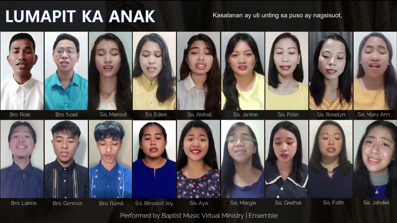 Lumapit Ka Anak | Baptist Music Virtual Ministry | Ensemble