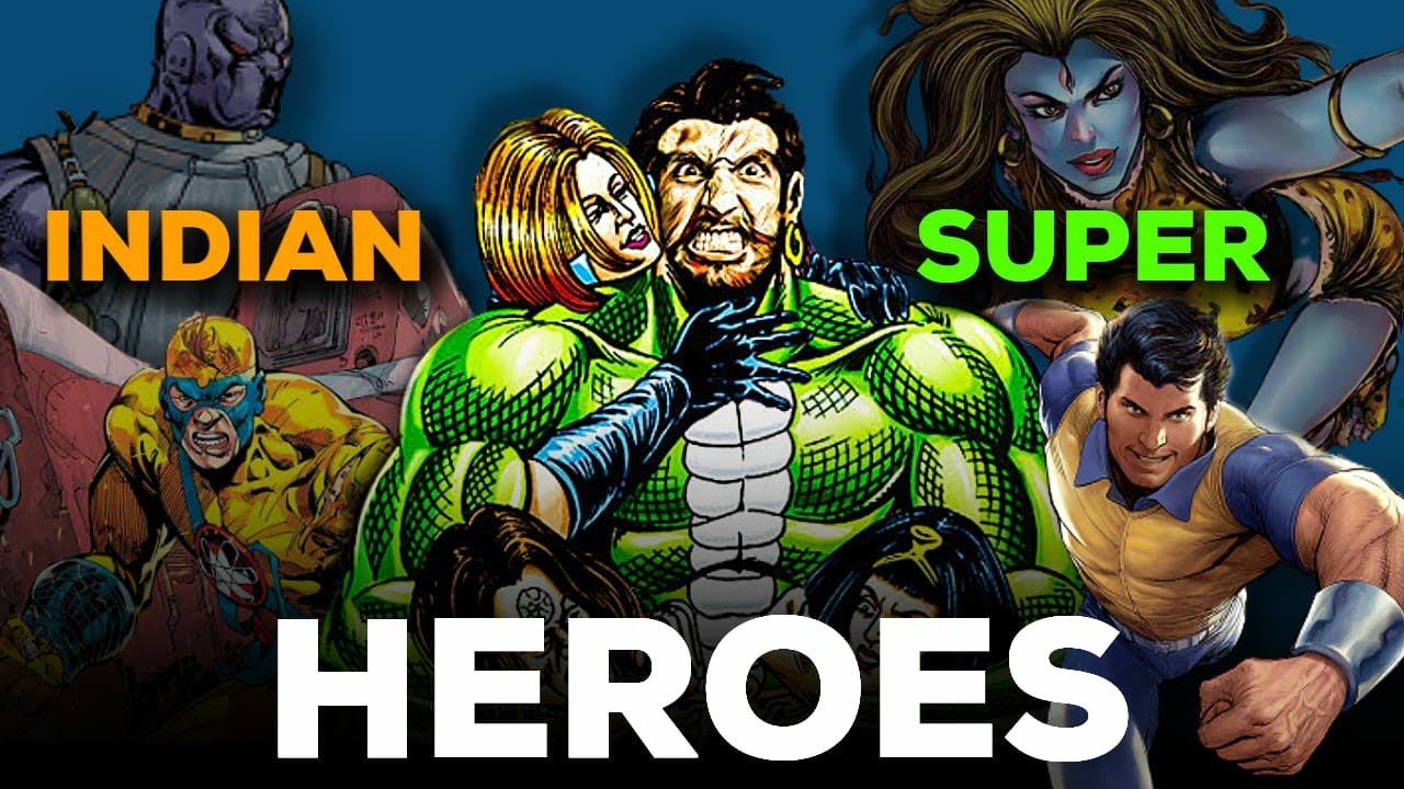 10 Famous Indian Superheroes || SUPER INDIA