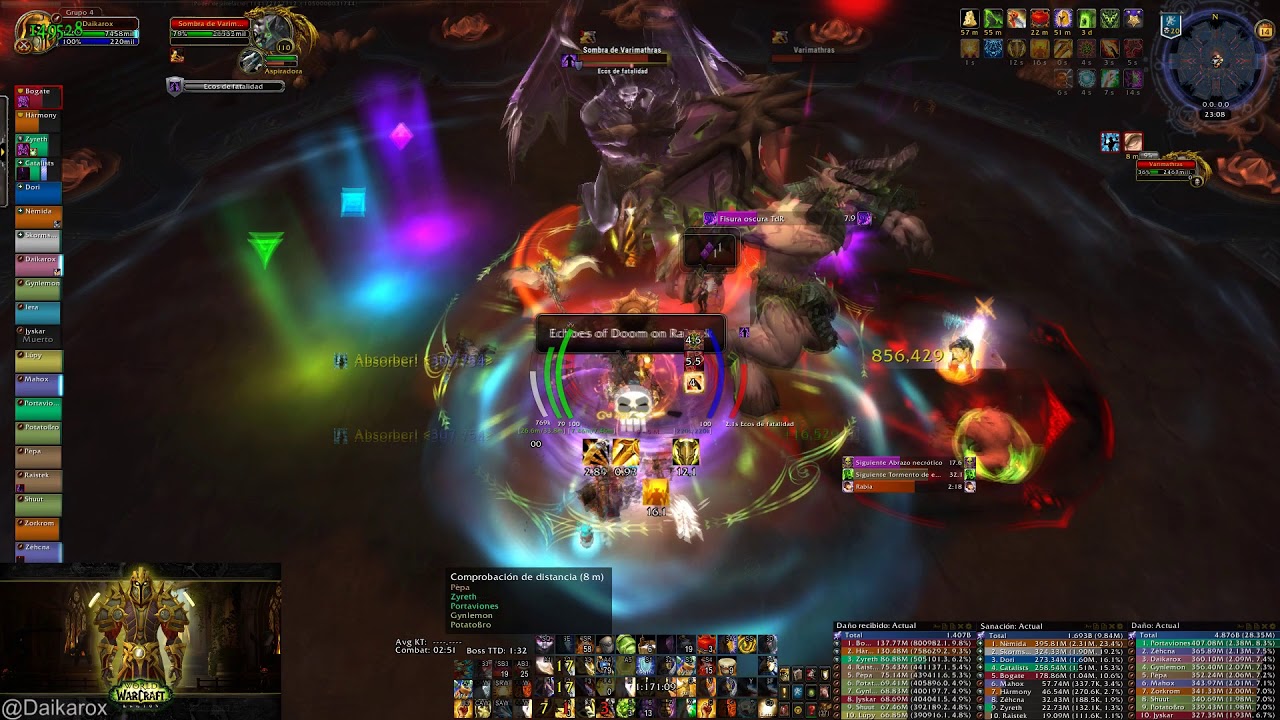 Varimathras Mítico | Antorus, el Trono Ardiente | WoW Legion | Paladín Reprensión