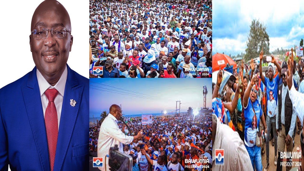 Is over, the cap is huge, as Dr Bawumia winning all constituency