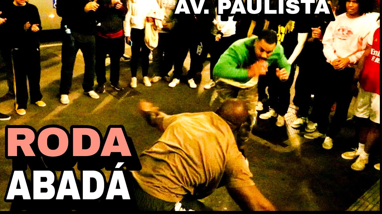 RODA DA AVENIDA PAULISTA GRUPO ABADÁ CAPOEIRA/. SÃO PAULO BRASIL