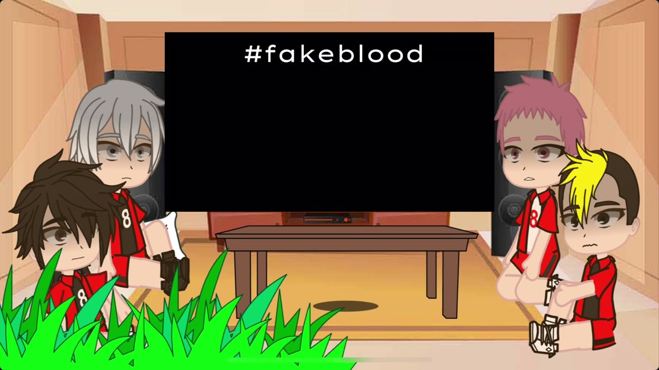 Nekoma react to kenma as chishiya (getting shot) 2/3