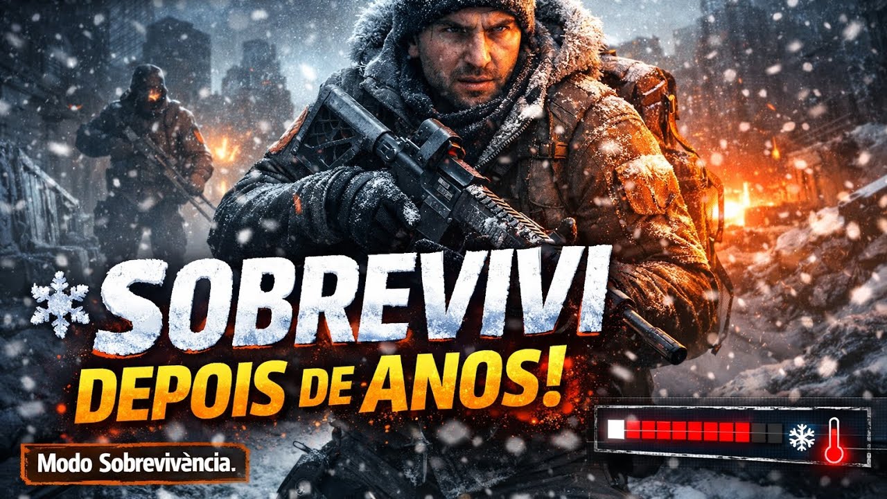 Depois de ANOS sem jogar… eu sobrevivi no modo mais cruel do The Division!  Modo sobrevivência ❄🔥