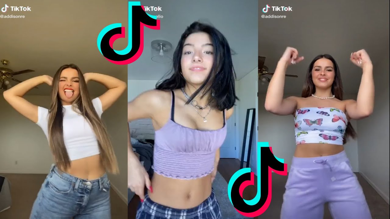 Чарли Д'амелио Vs Addison Rae Лучшая компиляция Tik Tok Апрель 2020 Часть 1