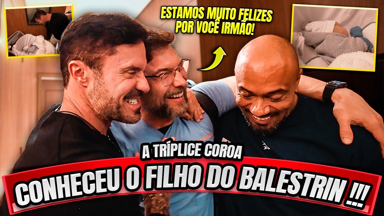 CARIANI E MUZY CONHECERAM O CONAN - A TR&Iacute;PLICE COROA JUNTA NOVAMENTE !!!