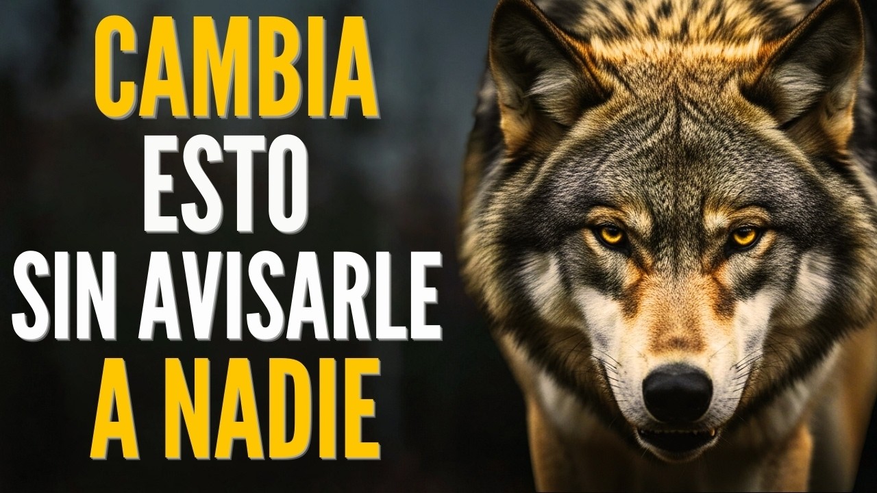 10 COSAS QUE DEBES ELIMINAR DE TU VIDA , EN SILENCIO | Reflexión del Lobo
