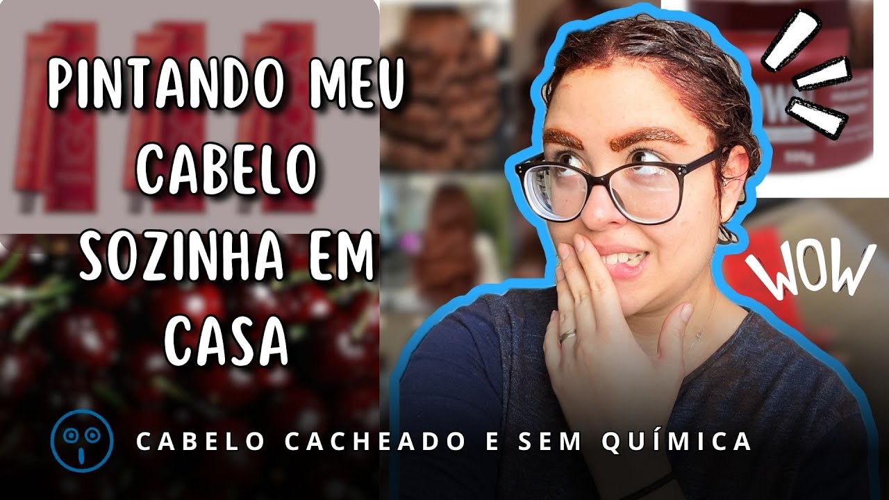 PINTEI MEU CABELO SOZINHA DE RUIVO! Igora 6.77 e 6.68