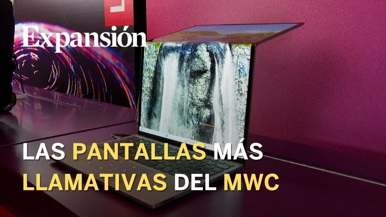 El portátil enrollable, el plegable y el anillo ratón: probamos las novedades de Lenovo