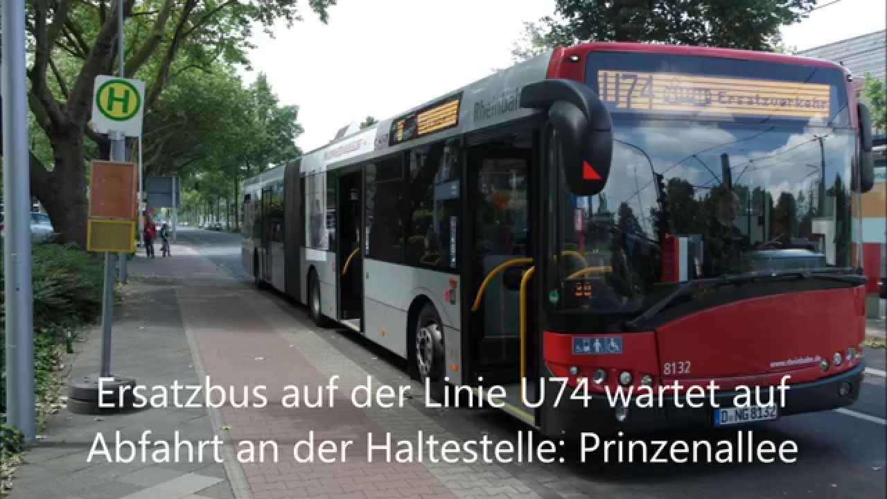 Stadtbahn Düsseldorf Gleisbauarbeiten auf der U74, U76 und U77 Teil 2