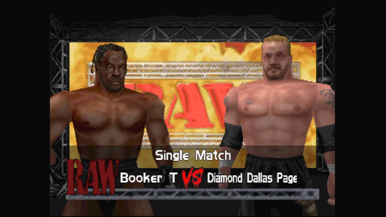 WWF Backlash Preview 1 - Booker T vs. Diamond Dallas Page (N64)