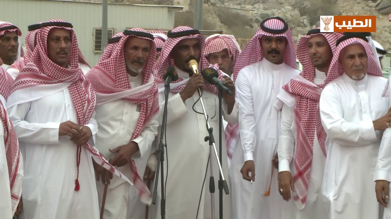 حفل الشاعر/عبيدالله القارحي الهذلي،بمناسبة سلامة ابنه المنشد عزام(الإسقبال)