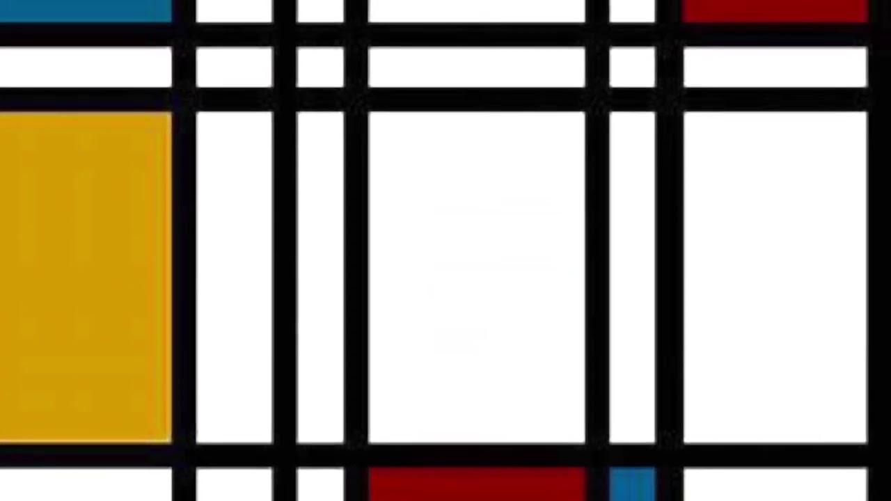 Art Class: Mondrian Lines, Shapes, and Colors