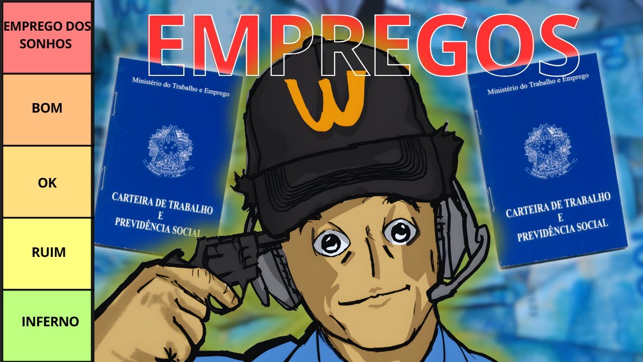 EMPREGOS TIER LIST: Tem uns que são um INFERNO