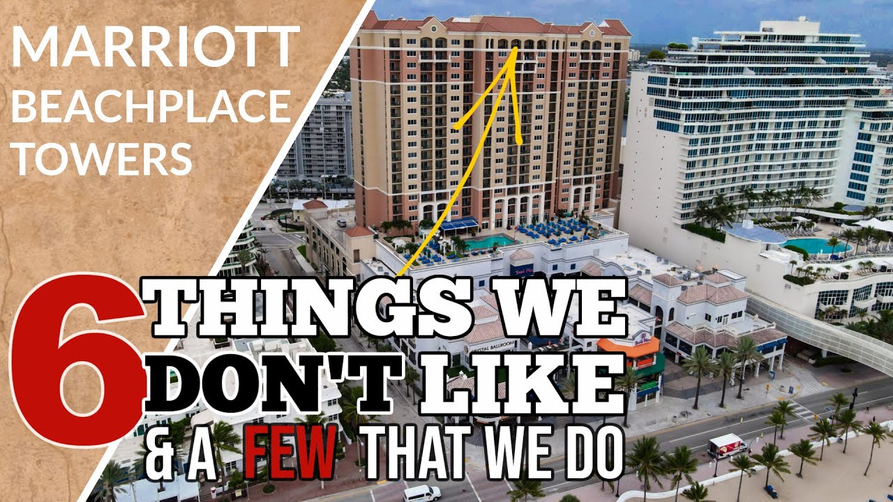 Marriott BeachPlace Towers - You Need To Watch This Before You Book