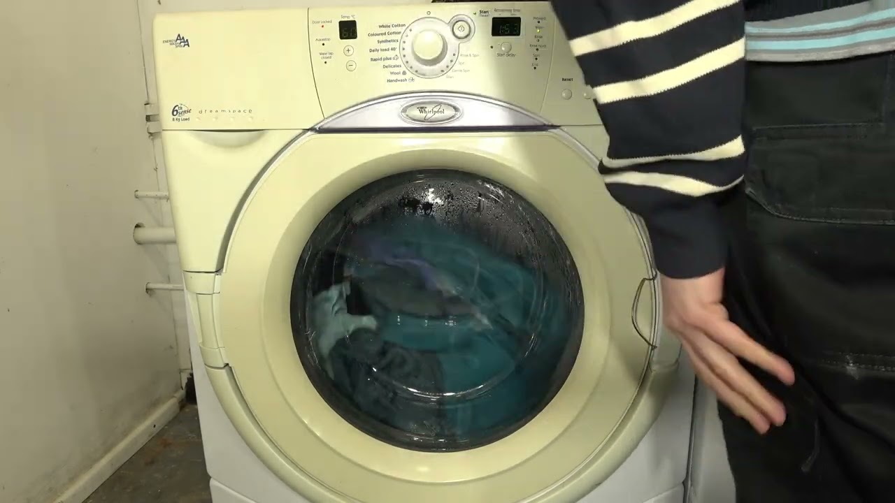 Colourd cotton 60'c (standard eco) / Whirlpool Dreamspace AWM8000 Washing machine