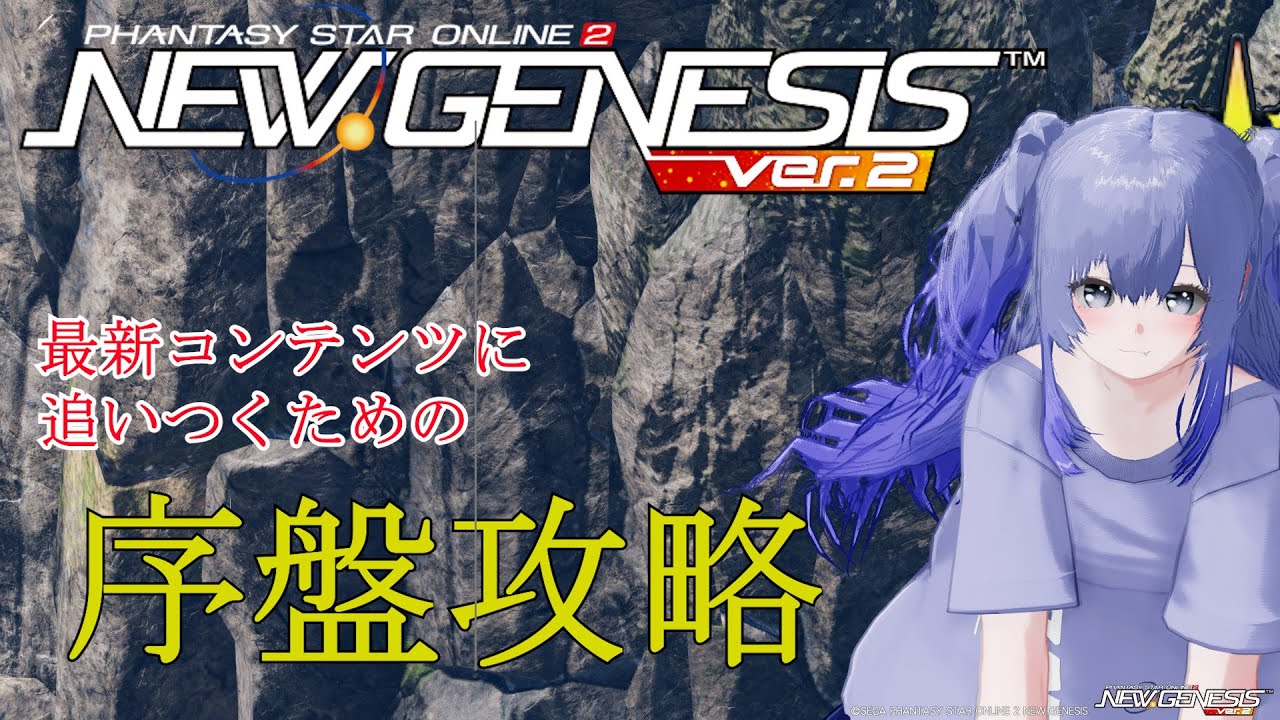 【PSO2NGS】初心者＆復帰者応援動画　スムーズに最新コンテンツに進むための序盤攻略情報【えりにゃんちゃんねる】