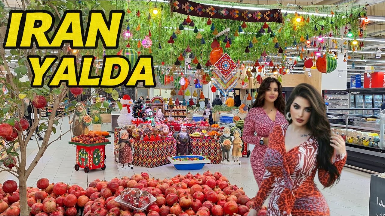 IRAN 🇮🇷 Christmas va Busy Yalda night Night In Tehran | What You Didn’t Expect !! Christmas In IRAN