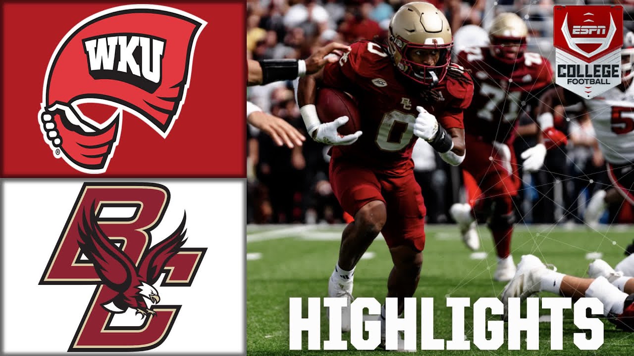 Western Kentucky Hilltoppers vs. Boston College Eagles | Full Highlights | ESPN College Football