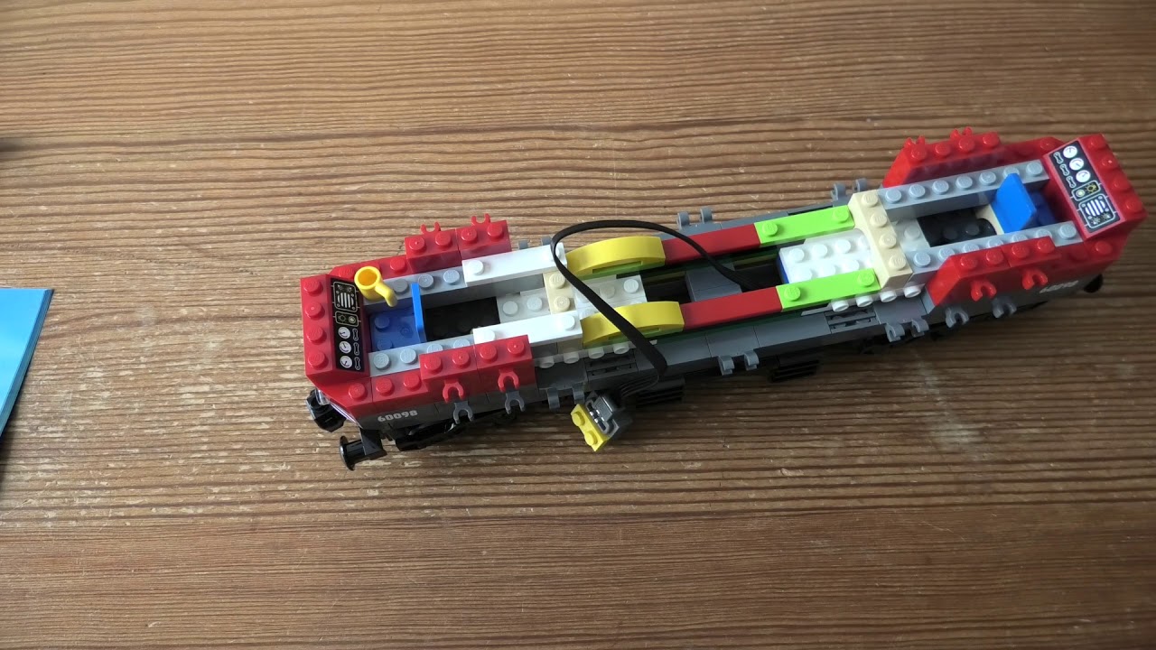 Building Lego City Heavy Haul Train SET 60098 PART 1 4K